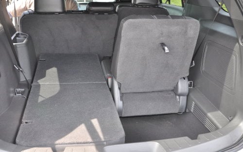 The third row seating area of the 2011 Ford Explorer | Torque News